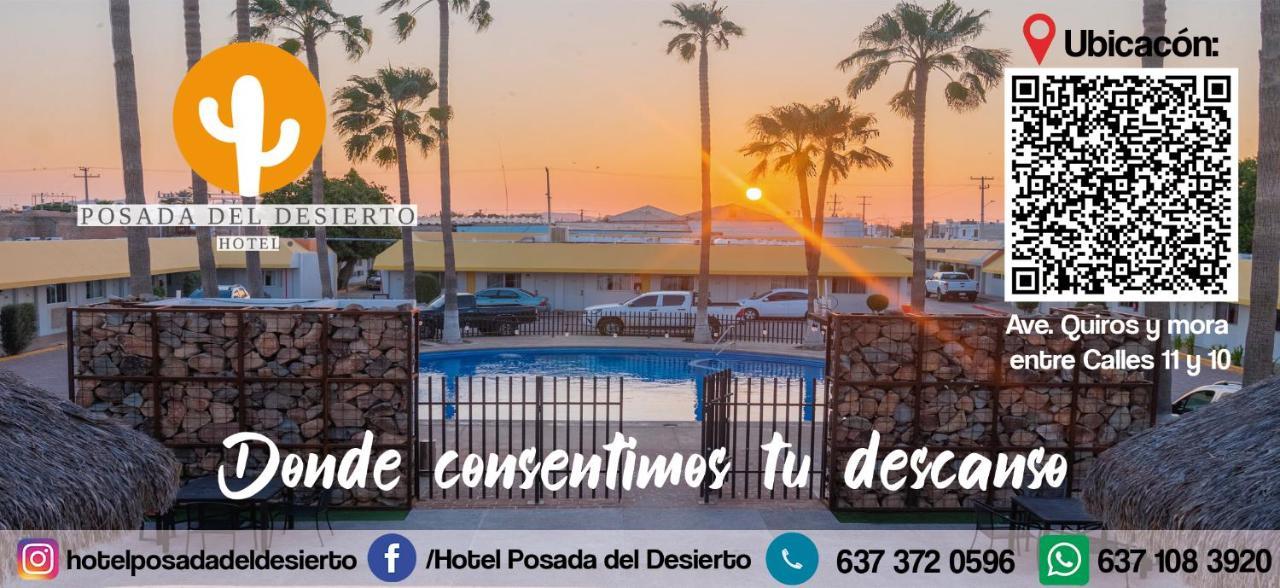 Hotel Posada Del Desierto Heroica Caborca ภายนอก รูปภาพ